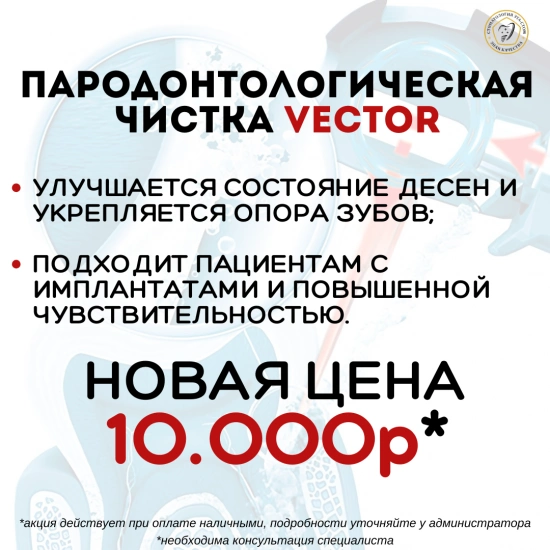 Пародонтологическая чистка vector