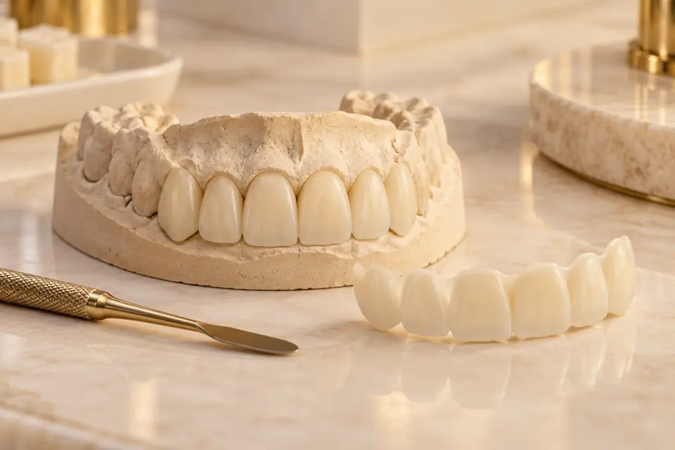 Моделирование зубов Wax-up и Mock-up