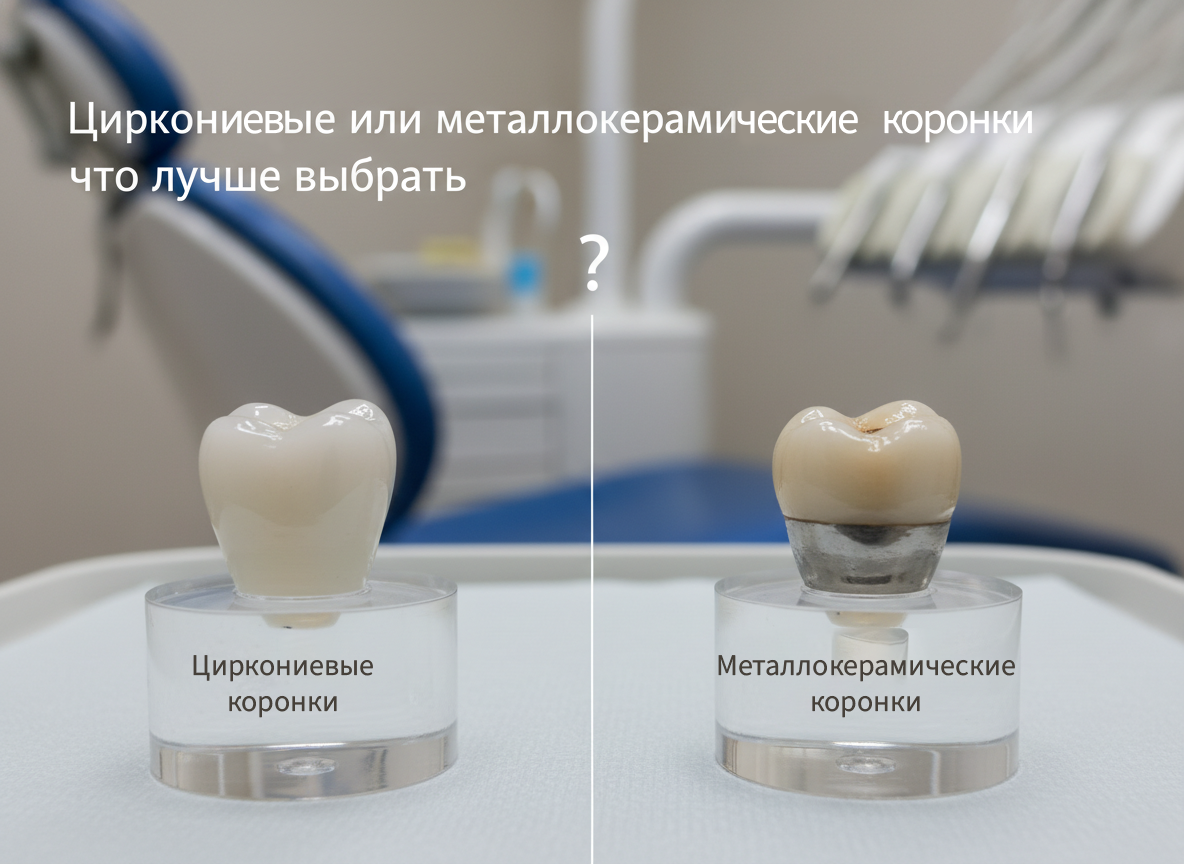 Циркониевые или металлокерамические коронки: что лучше выбрать
